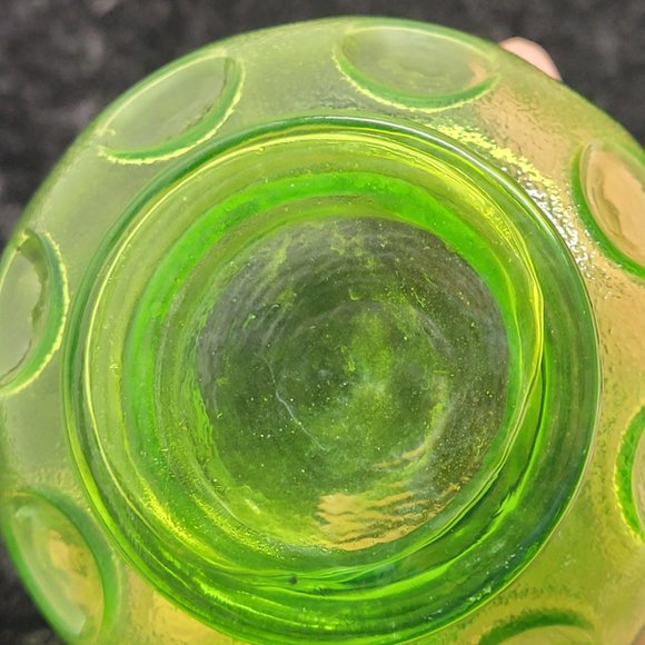 Kanawha Coin Dot Creamer, Green, UV reactive - Picture 2 of 12